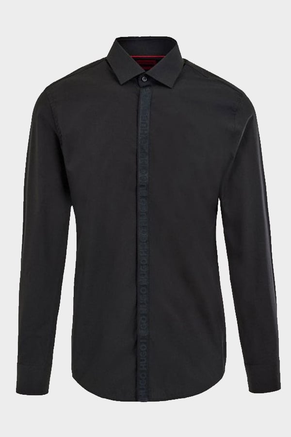 ΠΟΥΚΑΜΙΣΟ HUGO - 001 ΜΑΥΡΟ